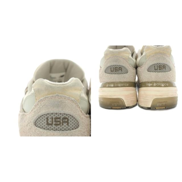 【中古】ニューバランス NEW BALANCE U992MM スニーカー シューズ スエード メッシュ US10 グレー /YT メンズ_8