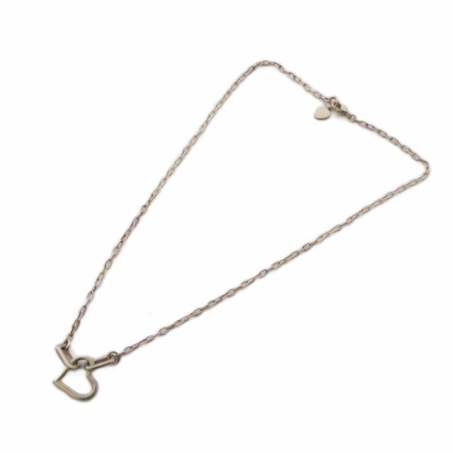 【中古】チーゴ chigo × 高山都 Open Heart Chain Pendant ネックレス ペンダント ハート SILVER シルバー色 /AN35