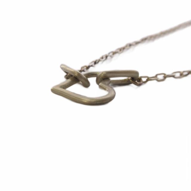 【中古】チーゴ chigo × 高山都 Open Heart Chain Pendant ネックレス ペンダント ハート SILVER シルバー色 /AN35_2