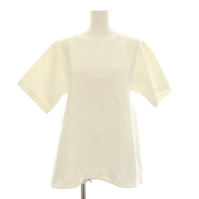 【中古】セルリ CELERI Cocoon Oversized Tシャツ カットソー 白 ホワイト 無地 ラウンドネック 半袖
