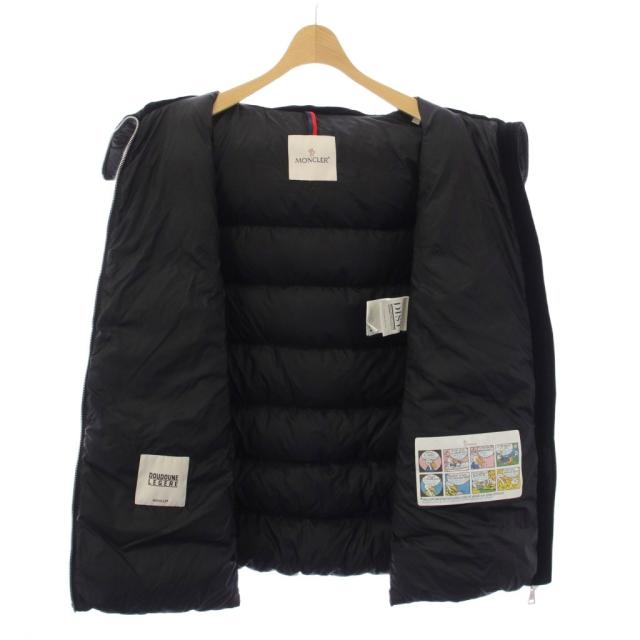 【中古】モンクレール MONCLER TORCOL GIUBBOTO ダウンジャケット スタンドカラー 0 黒 D20934637949 /KH レディース_6