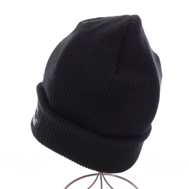 【中古】ザエンノイプロフェッショナル 25AW Knit Cap ニット帽 ニットキャップ ワッチキャップ F 黒 ブラック メンズ_1
