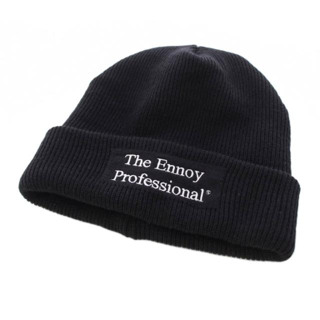 【中古】ザエンノイプロフェッショナル 25AW Knit Cap ニット帽 ニットキャップ ワッチキャップ F 黒 ブラック メンズ_5