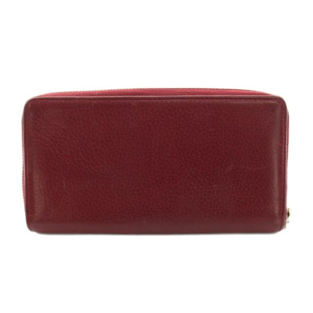 3-2672 GUCCI グッチ SOHO ソーホー ラウンドジップ レザー 中古】グッチ GUCCI ソーホー SOHO 長財布 ラウンドファスナー Gロゴ