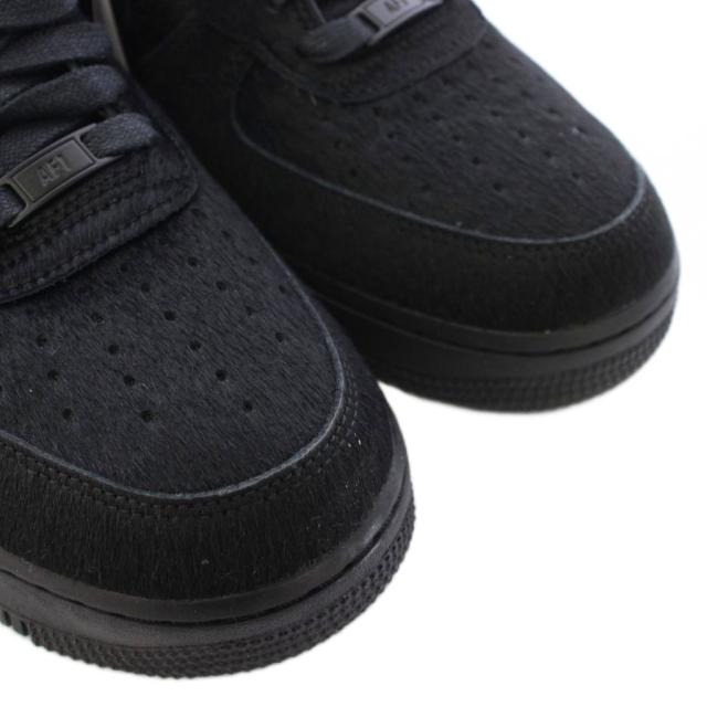 【中古】未使用品 ナイキ Women's Air Force 1 Low Pony Hair/Black スニーカー US12 黒 II7398-001 レディース_2