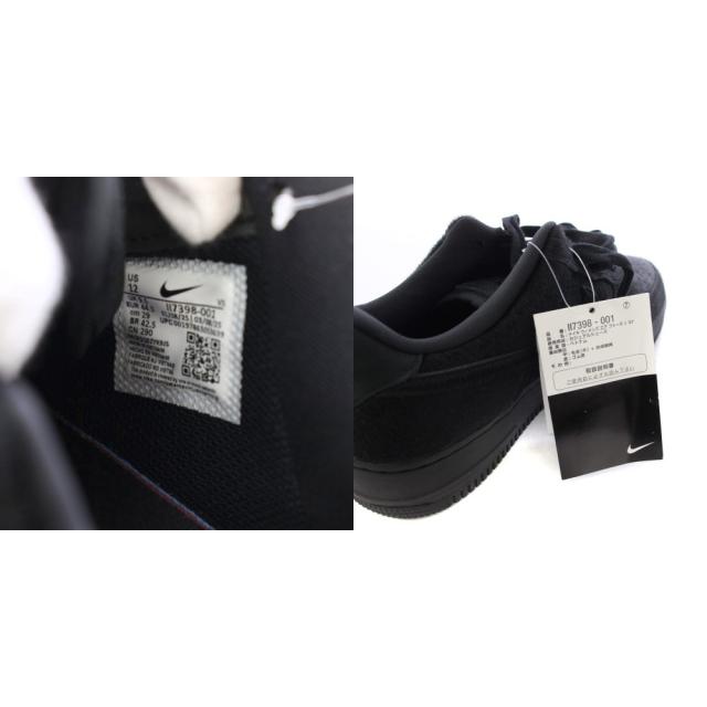 【中古】未使用品 ナイキ Women's Air Force 1 Low Pony Hair/Black スニーカー US12 黒 II7398-001 レディース_8