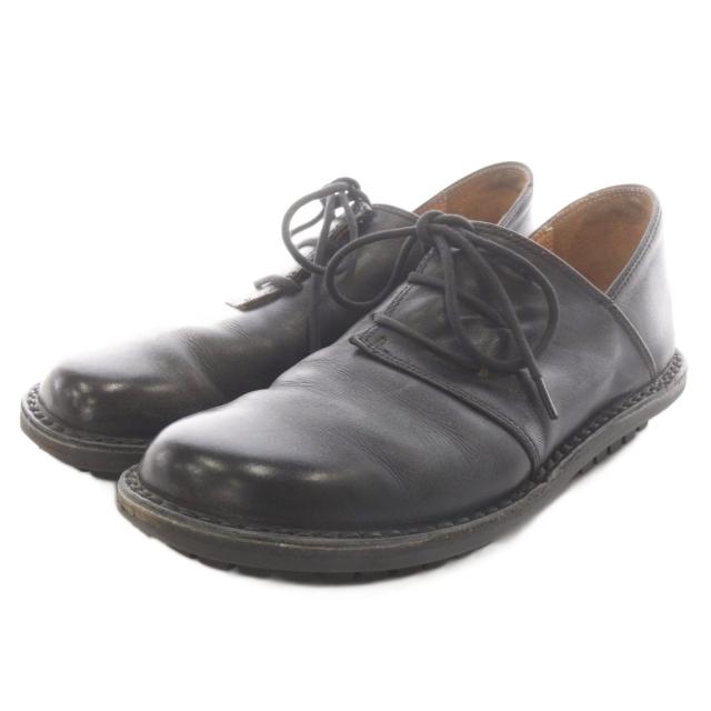 【中古】トリッペン trippen ローファー モカシン レザー 25.0cm 黒 ブラック /AN14 レディース
