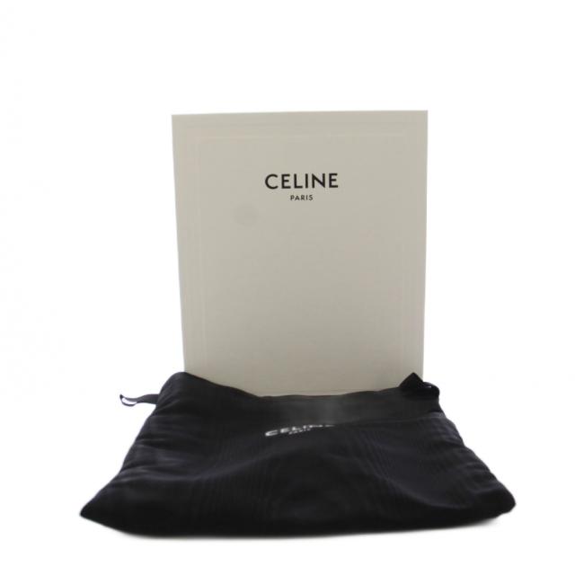 【中古】セリーヌ CELINE チェーンウォレット ショルダーバッグ レザー 茶 /KH ■OH レディース_6