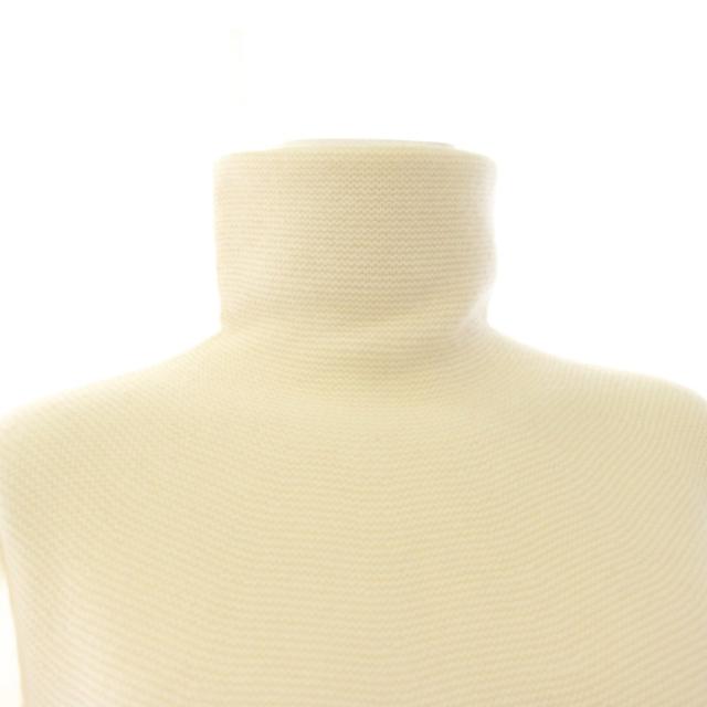 【中古】未使用品 マックスマーラ MAX MARA ニット セーター 長袖 ウール カシミヤ混 S アイボリー 13660523 /AN19_4