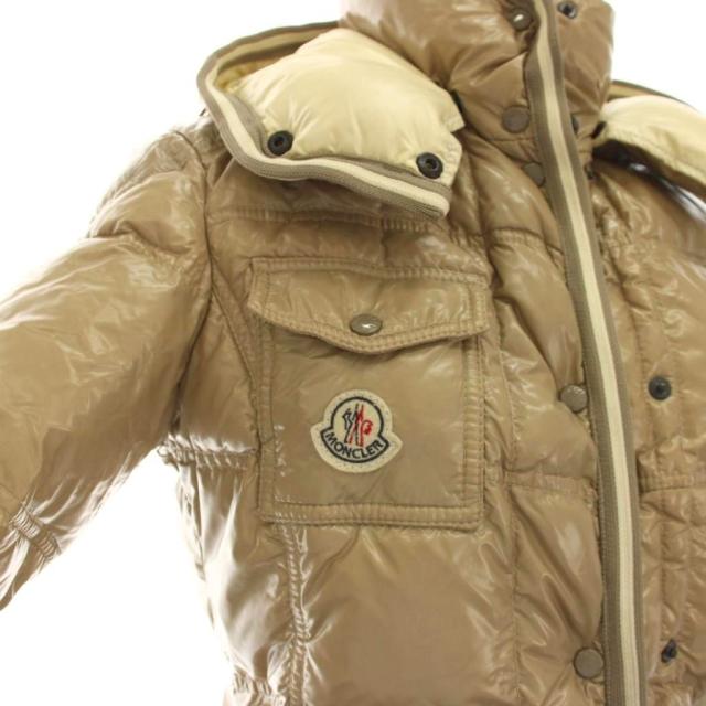 【中古】モンクレール MONCLER クインシー QUINCY ダウンジャケット アウター 0 ベージュ 45300/50 /YM レディース_3