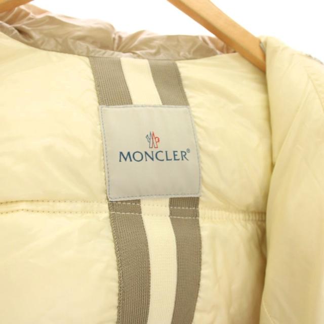 【中古】モンクレール MONCLER クインシー QUINCY ダウンジャケット アウター 0 ベージュ 45300/50 /YM レディース_5