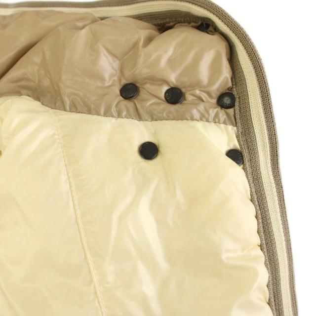 【中古】モンクレール MONCLER クインシー QUINCY ダウンジャケット アウター 0 ベージュ 45300/50 /YM レディース_7