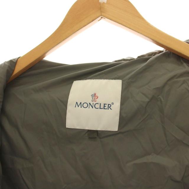 【中古】モンクレール MONCLER ブラッシュ BOURRACHE ダウンジャケット スタッズ ジップアップ アウター 0 グレー_5