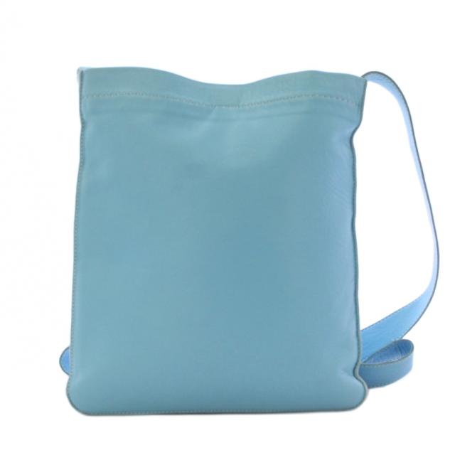 【中古】エルメス HERMES クルードセル ショルダーバッグ 水色 □O刻印 /KH ■OH レディース_2
