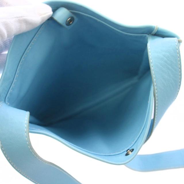 【中古】エルメス HERMES クルードセル ショルダーバッグ 水色 □O刻印 /KH ■OH レディース_4