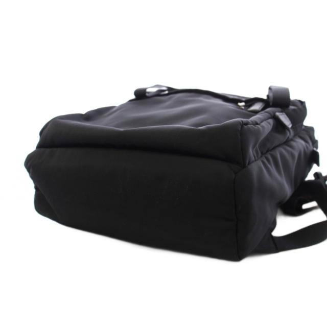 【中古】プラダ PRADA ナイロン リュック デイパック 三角プレート 黒 2VZ012 /AN ■OH レディース_3