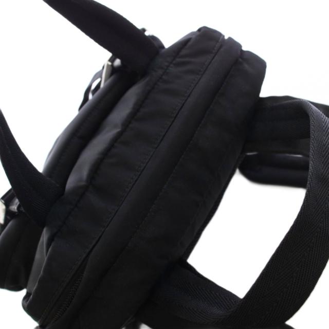【中古】プラダ PRADA ナイロン リュック デイパック 三角プレート 黒 2VZ012 /AN ■OH レディース_5