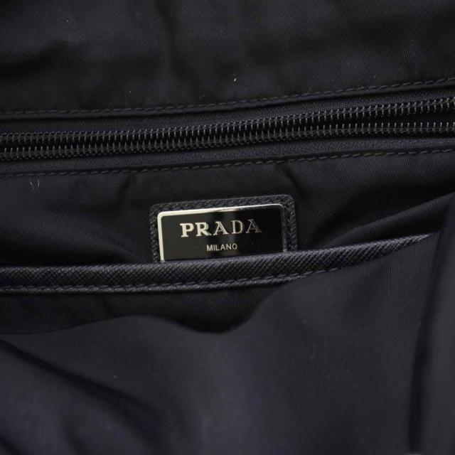 【中古】プラダ PRADA ナイロン リュック デイパック 三角プレート 黒 2VZ012 /AN ■OH レディース_6