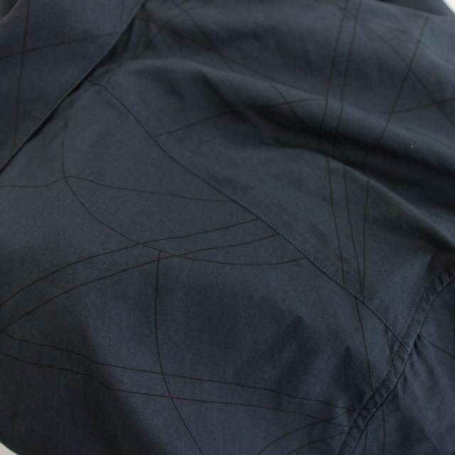 【中古】エルメス HERMES シャツ 長袖 総柄 17/43 紺 ネイビー /YT メンズ_7
