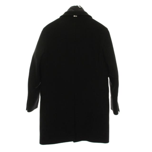 【中古】ヘルノ HERNO CAPPOTTO UOMO COAT チェスターコート 中綿 アウター 48 黒 CA0045U 39601 /YM メンズ_1