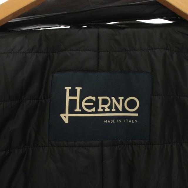 【中古】ヘルノ HERNO CAPPOTTO UOMO COAT チェスターコート 中綿 アウター 48 黒 CA0045U 39601 /YM メンズ_3