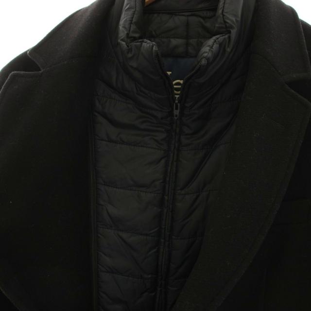 【中古】ヘルノ HERNO CAPPOTTO UOMO COAT チェスターコート 中綿 アウター 48 黒 CA0045U 39601 /YM メンズ_6