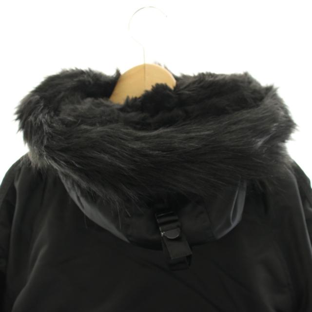 【中古】アルファ × WAIPER VINTAGE N-3B 飛翔上衣 ナイロン ジップアップ M 黒 黒いこと 797-5252028