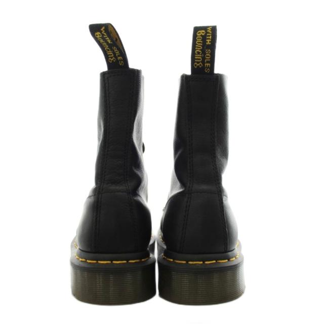 【中古】ドクターマーチン DR.MARTENS パスカル PASCAL 8ホールブーツ ショートブーツ レースアップ レザー UK6 黒_2