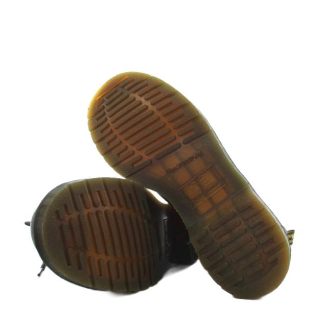 【中古】ドクターマーチン DR.MARTENS パスカル PASCAL 8ホールブーツ ショートブーツ レースアップ レザー UK6 黒_4