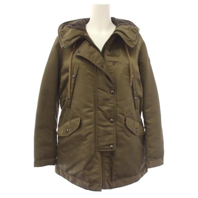 【中古】タトラス TATRAS N-3B CUSNA ダウンジャケット ジップアップ アウター 1 カーキ LTA17A4478 /TK レディース