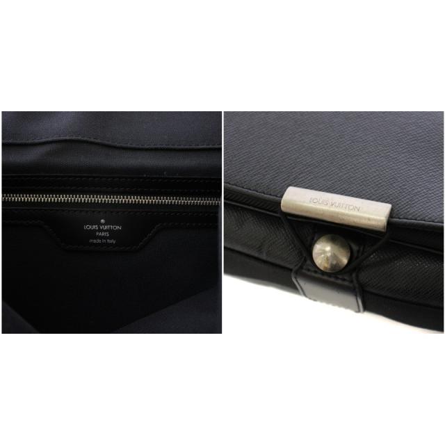 【中古】ルイヴィトン タイガ ヴィクトール ショルダーバッグ メッセンジャー 黒 ブラック M30142 /TK ■OH メンズ_8
