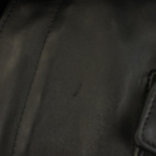 【中古】打つこと SCHOTT A-2レザーフライトジャケット アウター ラインドライブ 44 黒 黒いこと 184SM /YT メンズ