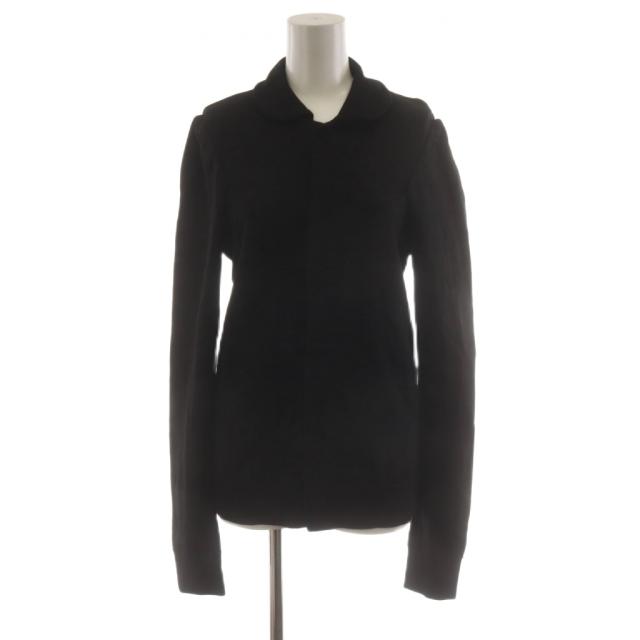 【中古】トリココムデギャルソン tricot COMME des GARCONS AD2004 上衣 丸襟 黒 黒いこと TN-T039 /AN81