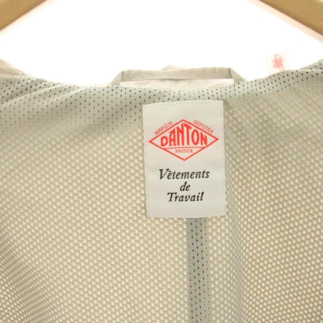【中古】ダントン DANTON ナイロンタッサーテーラードジャケット 裏地メッシュ 38 グレー DT-A0763 /HN メンズ_3