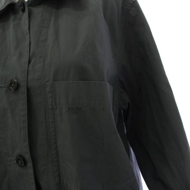 【中古】マーガレットハウエル 24AW ドライコットンポプリン ワンピース ロング 長袖 1 緑 595-5158501 レディース_5