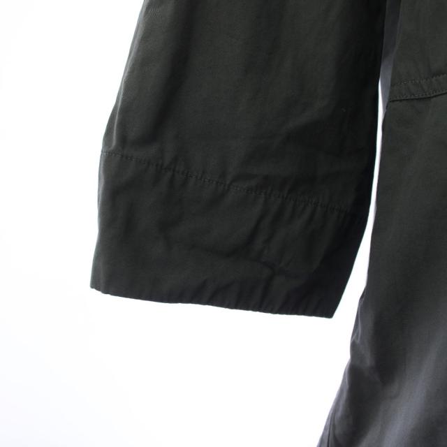 【中古】マーガレットハウエル 24AW ドライコットンポプリン ワンピース ロング 長袖 1 緑 595-5158501 レディース_6