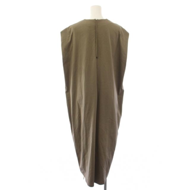 【中古】山歩き HYKE 衣装 ノースリーブ ロング サイドジップ カーキ 201-22026 /TK レディース