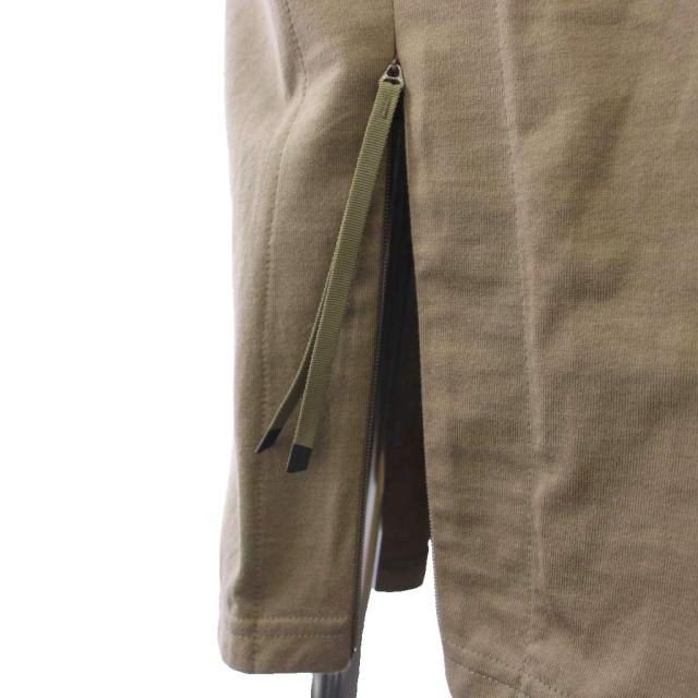 【中古】山歩き HYKE 衣装 ノースリーブ ロング サイドジップ カーキ 201-22026 /TK レディース