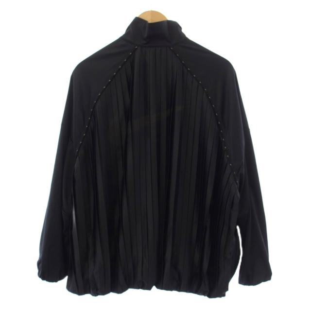 【中古】ナイキ NIKE PLEATD TRK JKT プリーツ トラックジャケット ジップアップ M 黒 HJ0518-010 /BM レディース_1