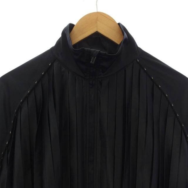 【中古】ナイキ NIKE PLEATD TRK JKT プリーツ トラックジャケット ジップアップ M 黒 HJ0518-010 /BM レディース_4