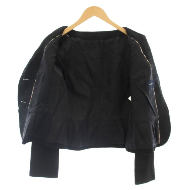 【中古】赤ちょうちんバリー 大ロンドン BURBERRY LONDON 背広 セットアップ 否色合い上衣 スコート 38 黒