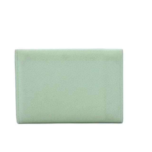【中古】ルイヴィトン LOUIS VUITTON ポルトフォイユ・ロックミニ 三つ折り財布 レザー ミストグリーン Ｍ81885 /KH_2