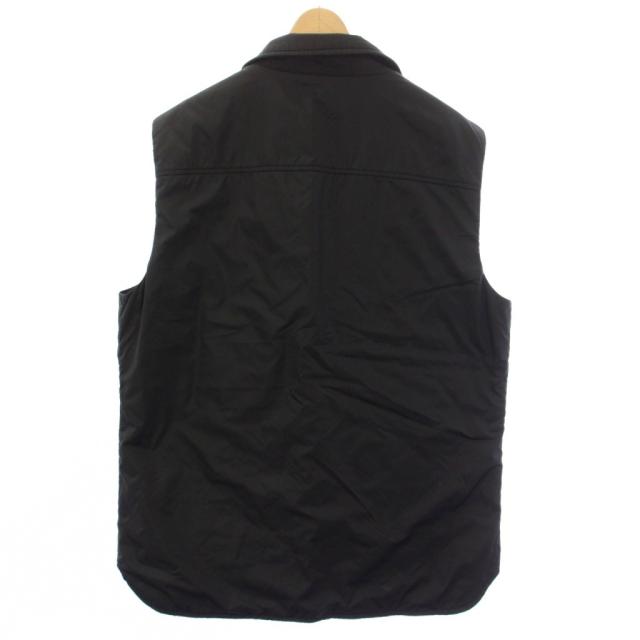 中古】プラダ PRADA 2007年製 ナイロン 中綿ベスト ジレ ジップアップ