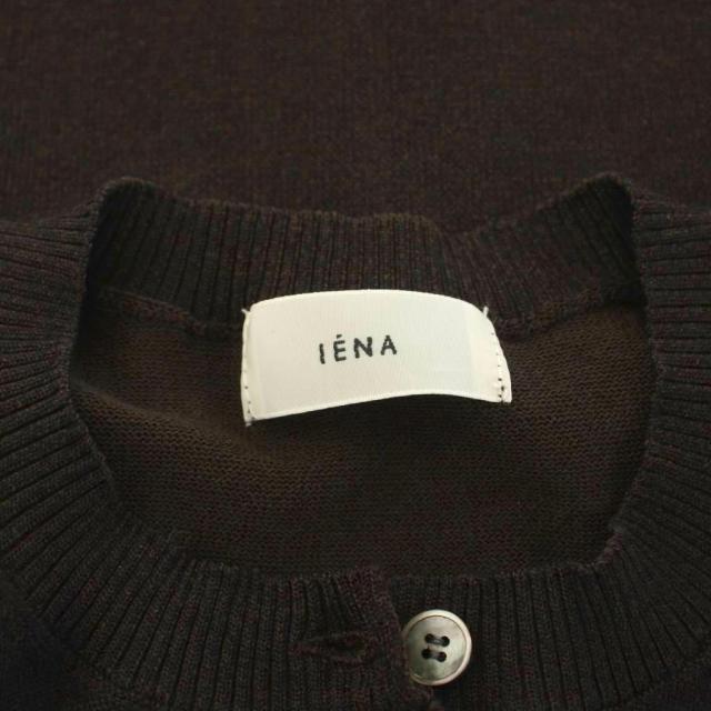 【中古】イエナ IENA 26SS LEVITAロングスリーブカーディガン ニット 長袖 F ダークブラウン 26080900328010_3