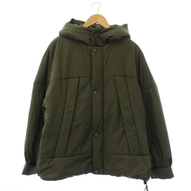 【中古】エフシーイー レイヤードパディングブルゾン アウター 2点セット M カーキ FPA07212U0001 /YT レディース
