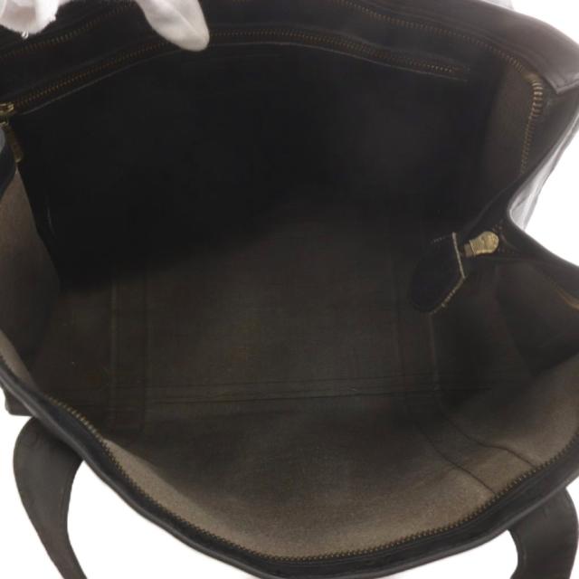 【中古】エムシーエム MCM トートバッグ ショルダーバッグ ロゴ PVC 黒 ブラック /AN37 レディース_5
