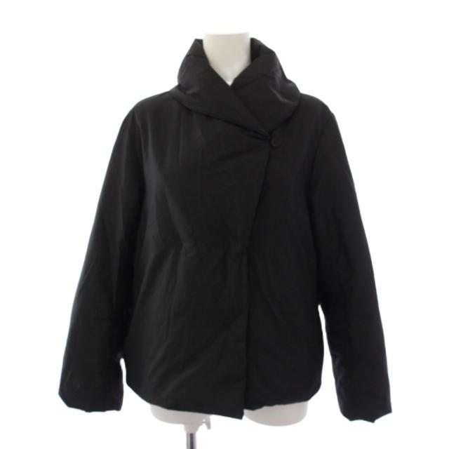 【中古】アイシービー iCB 24AW ADSダウン ショートコート ナイロン 2 黒 CMCYCW0501 /BM レディース