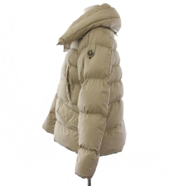 【中古】ケープホーン CAPE HORN CONARIPE ダウンジャケット ジップアップ 40 ベージュ B2564 /BM レディース_1