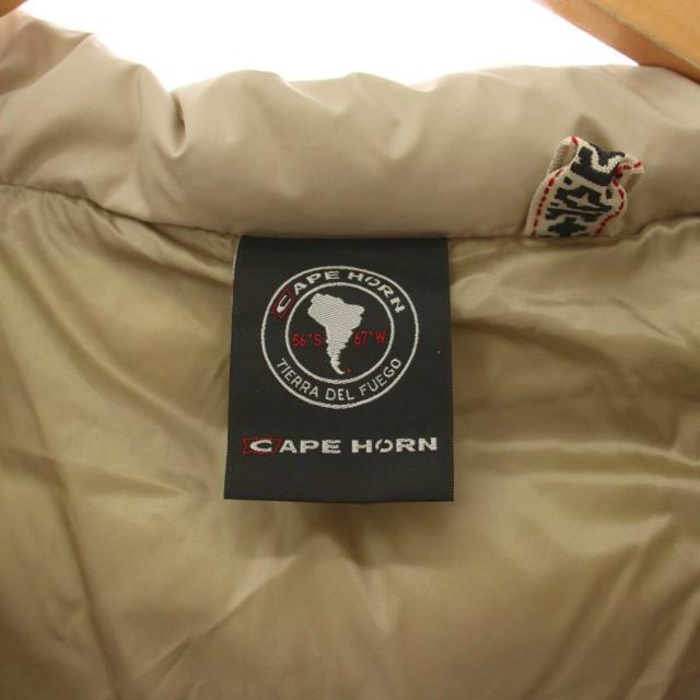 【中古】ケープホーン CAPE HORN CONARIPE ダウンジャケット ジップアップ 40 ベージュ B2564 /BM レディース_3