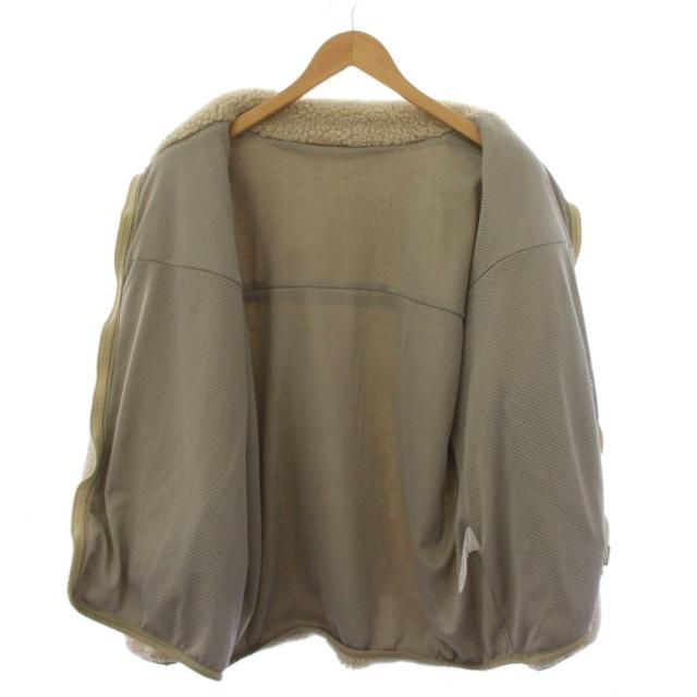 【中古】ドゥーズィエムクラス DEUXIEME CLASSE 20AW ボアブルゾン ジャケット ジップアップ F ベージュ レディース_4